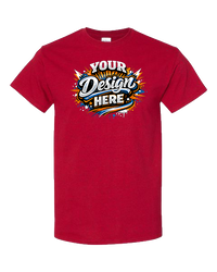 Gildan G500 Cotton T-Shirt (Antique Cherry Red)