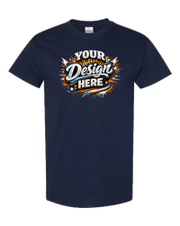 Gildan G500 Cotton T-Shirt (Blue Dusk)