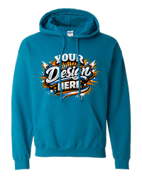 Gildan G185 Heavy Blend Hooded Sweatshirt (Antique Sapphire)