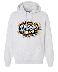 Gildan G185 Heavy Blend Hooded Sweatshirt (Ash)