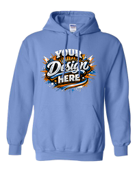Gildan G185 Heavy Blend Hooded Sweatshirt (Carolina Blue)