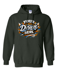Gildan G185 Heavy Blend Hooded Sweatshirt (Forest)