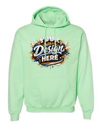Gildan G185 Heavy Blend Hooded Sweatshirt (Mint Green)
