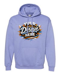 Gildan G185 Heavy Blend Hooded Sweatshirt (Violet)
