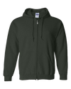 Gildan G186 Heavy Blend Full-Zip Hooded Sweatshirt (Forrest)