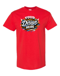 Gildan G500 Cotton T-Shirt (Red)